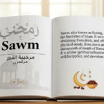 sawm mean in text