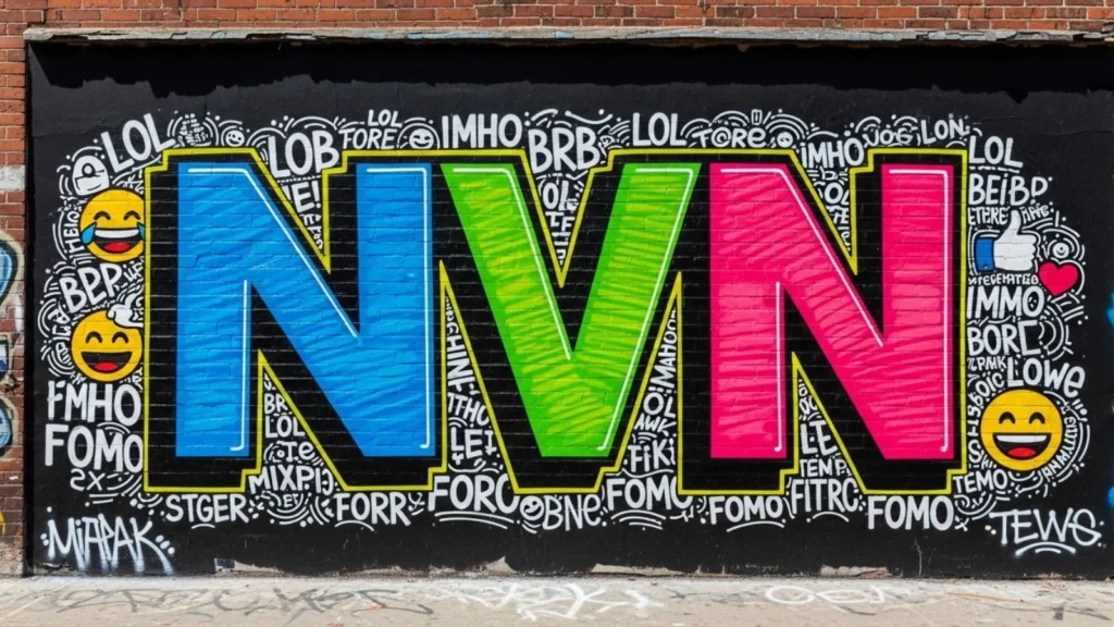 what does nvn mean in text