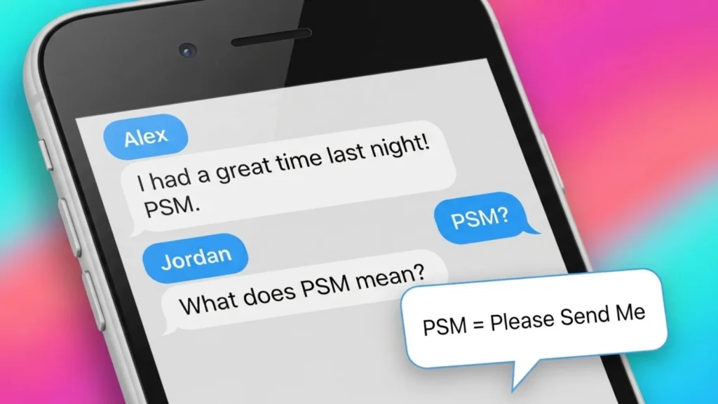psm mean in text