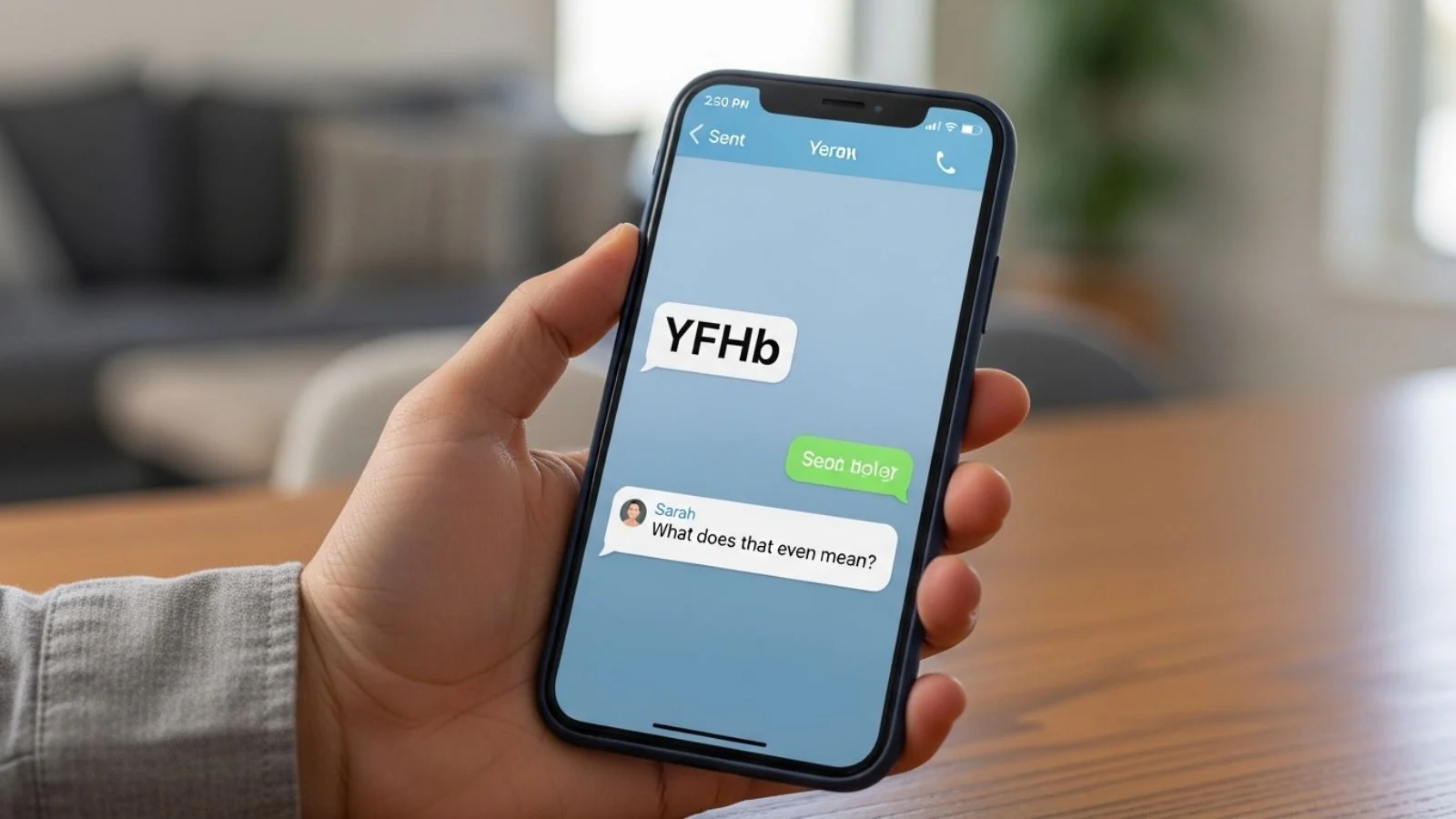 what does yfhb mean in text