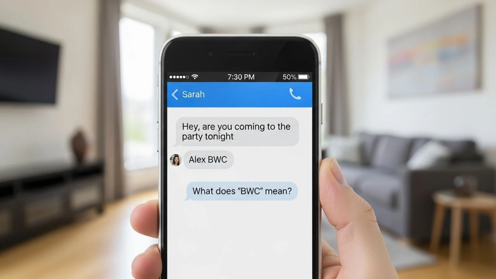 what is bwc mean in text