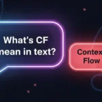 whats cf mean in text