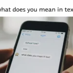 what does you mean in text