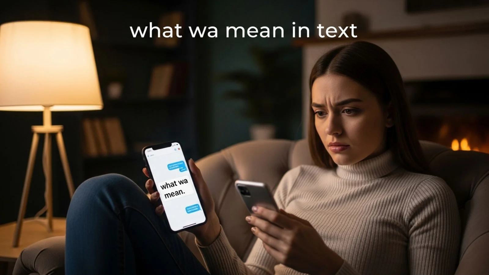 what wa mean in text