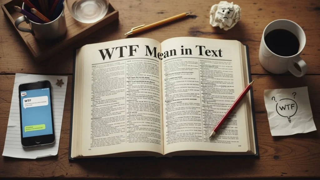 wtf mean in text