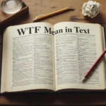 wtf mean in text