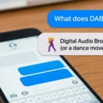 what do dab mean in text