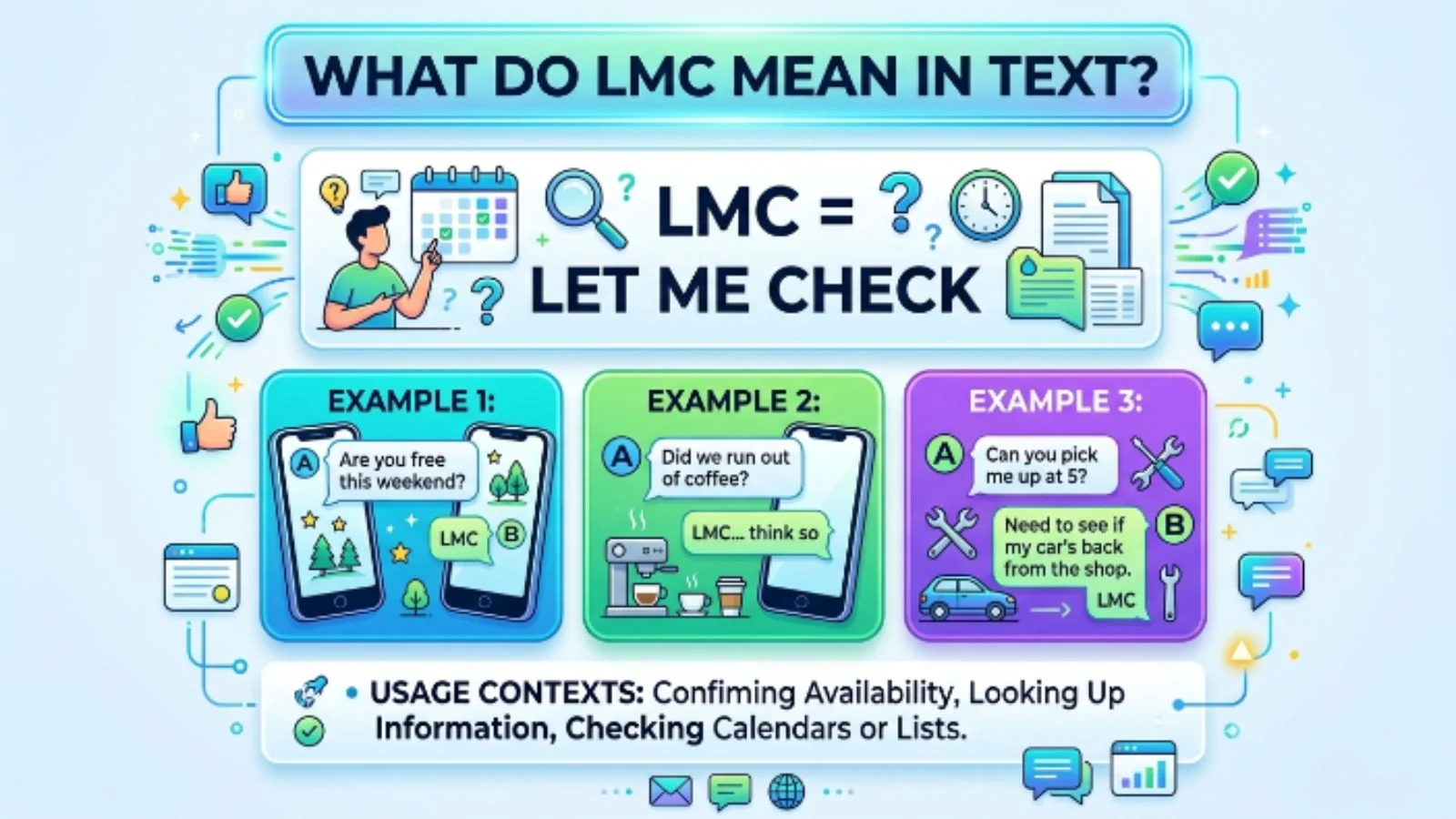 what do lmc mean in text
