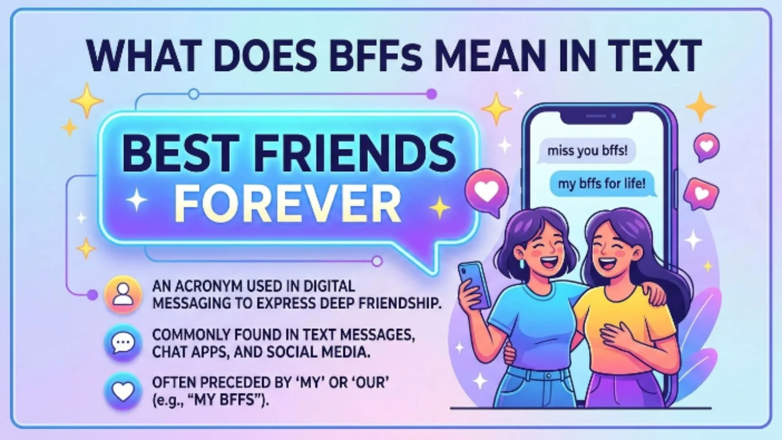 what does bffs mean in text