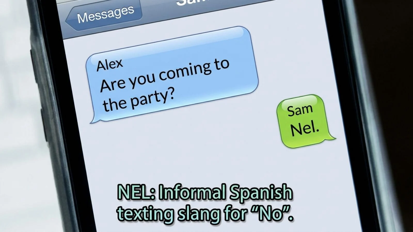 what does nel mean in text