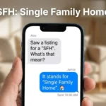 what does sfh mean in text