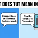 what does tut mean in text