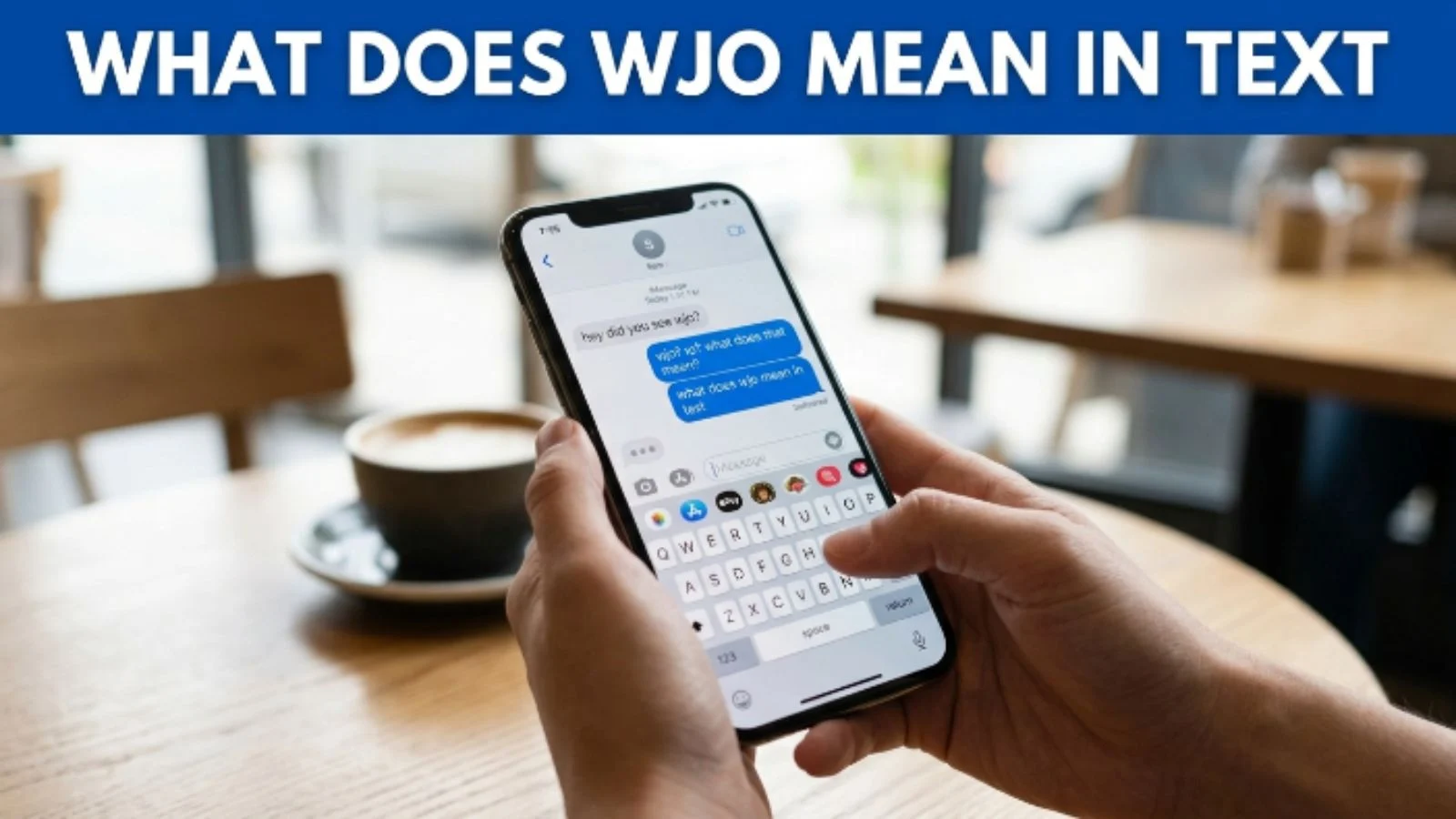 what does wjo mean in text