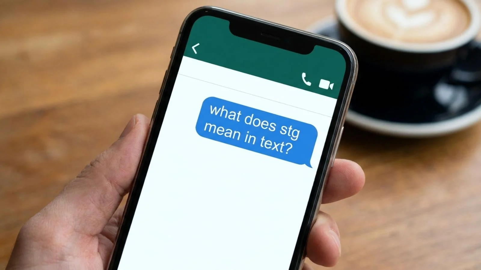 what stg mean in text