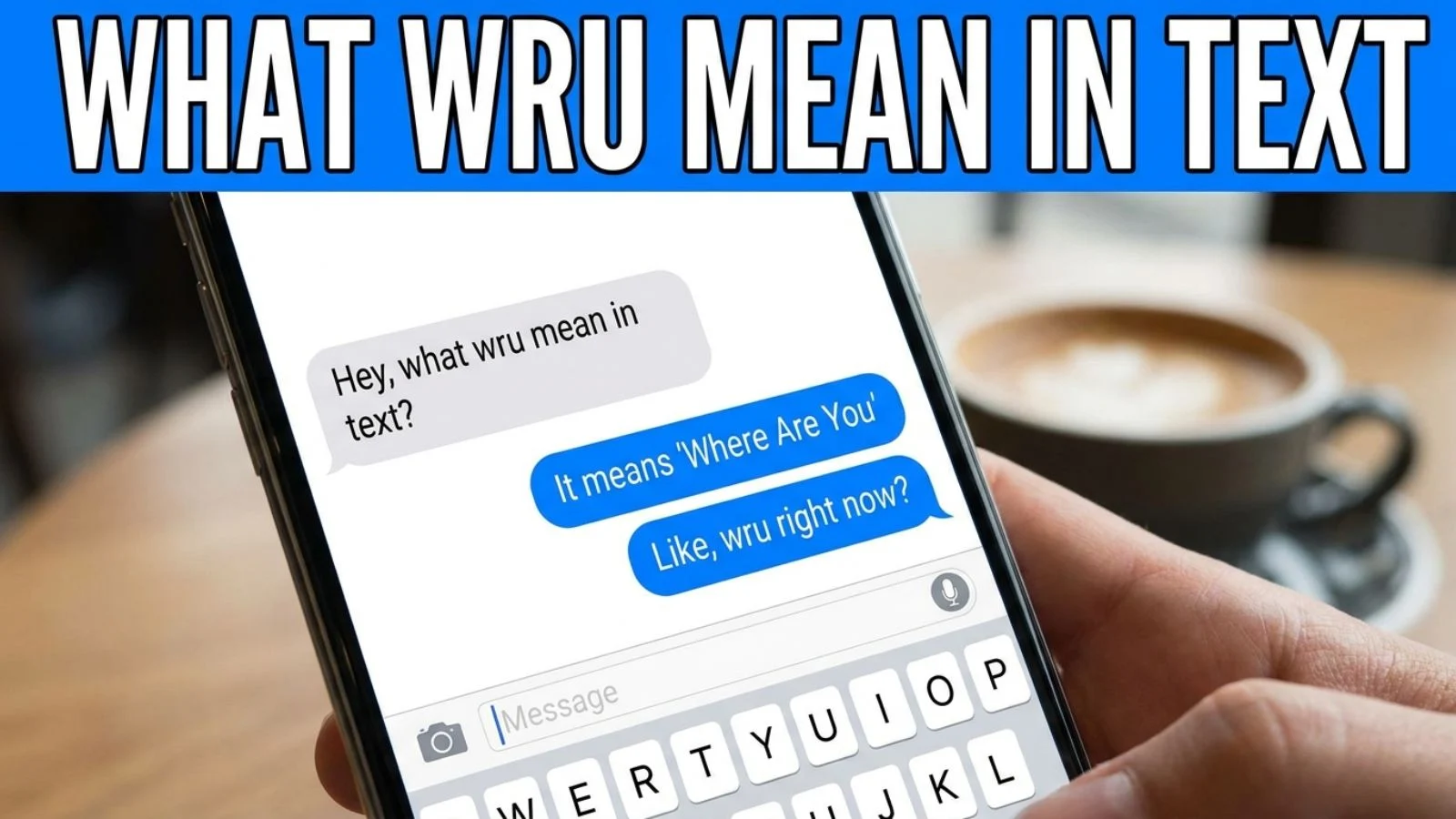 what wru mean in text
