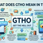 What Does GTHO Mean in Text
