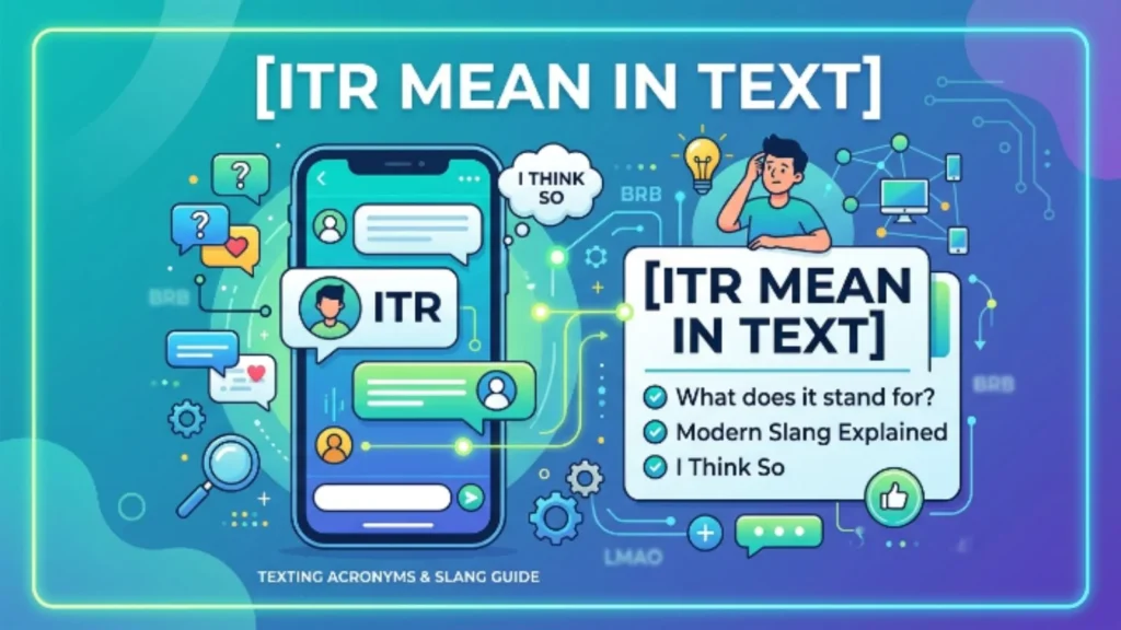 itr mean in text