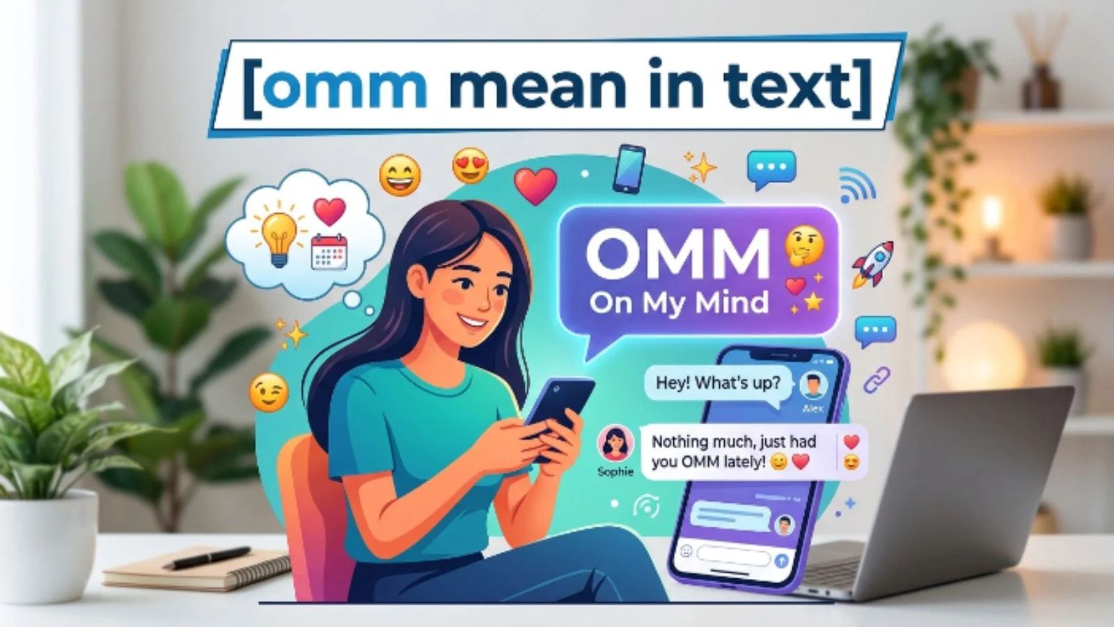 omm mean in text