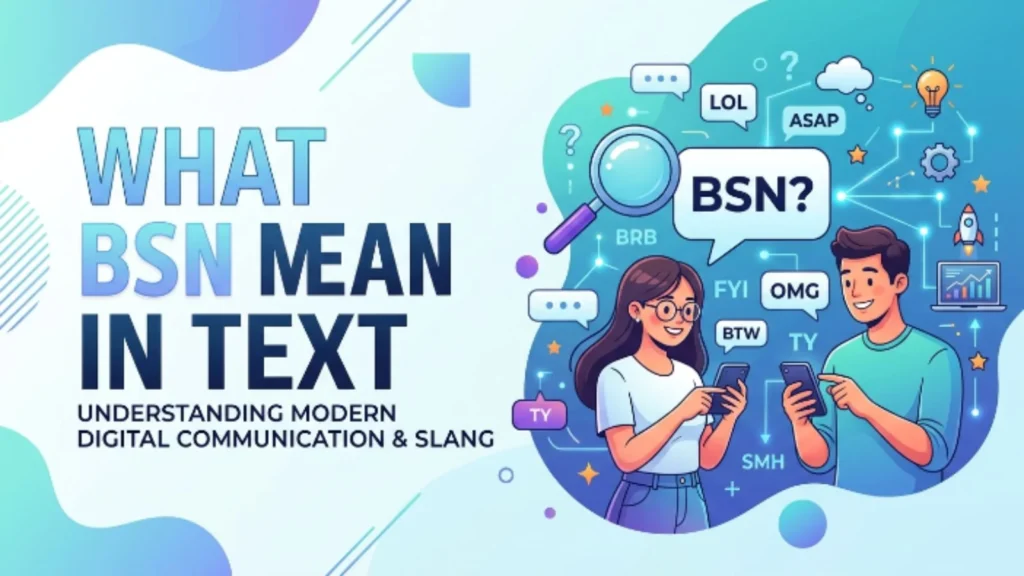 what bsn mean in text