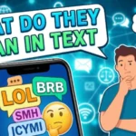 what do they mean in text