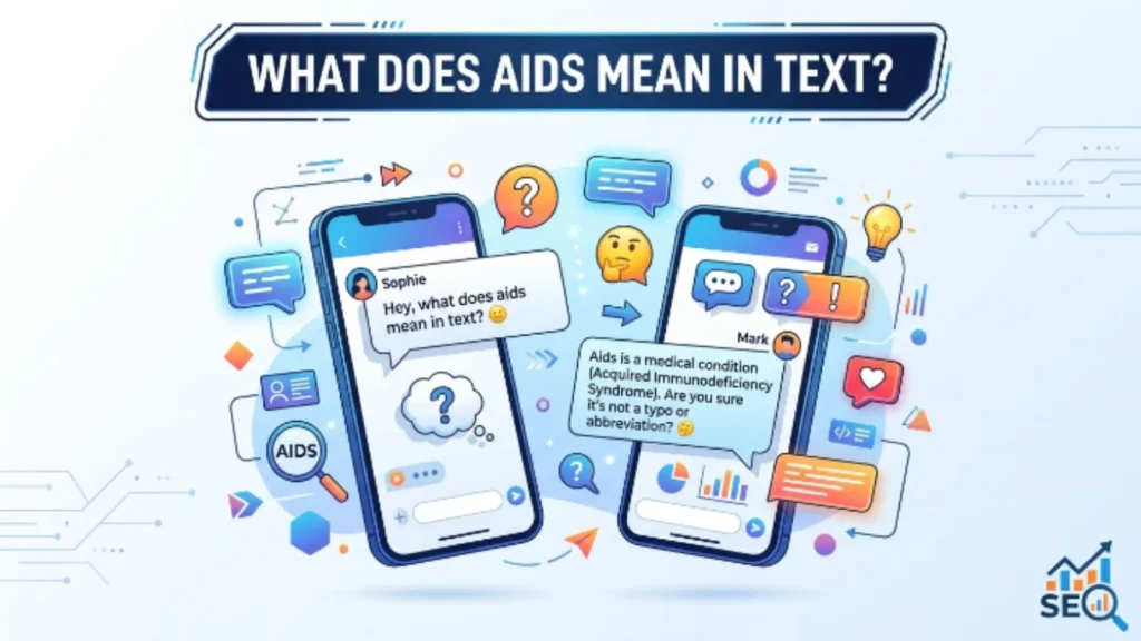 what does aids mean in text