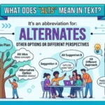what does alts mean in text