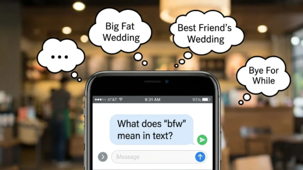 what does bfw mean in text