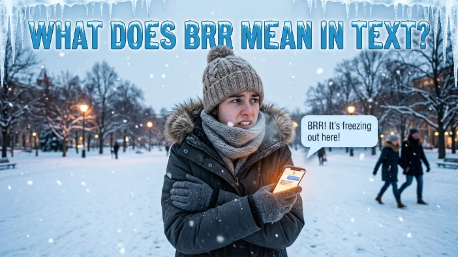 what does brr mean in text