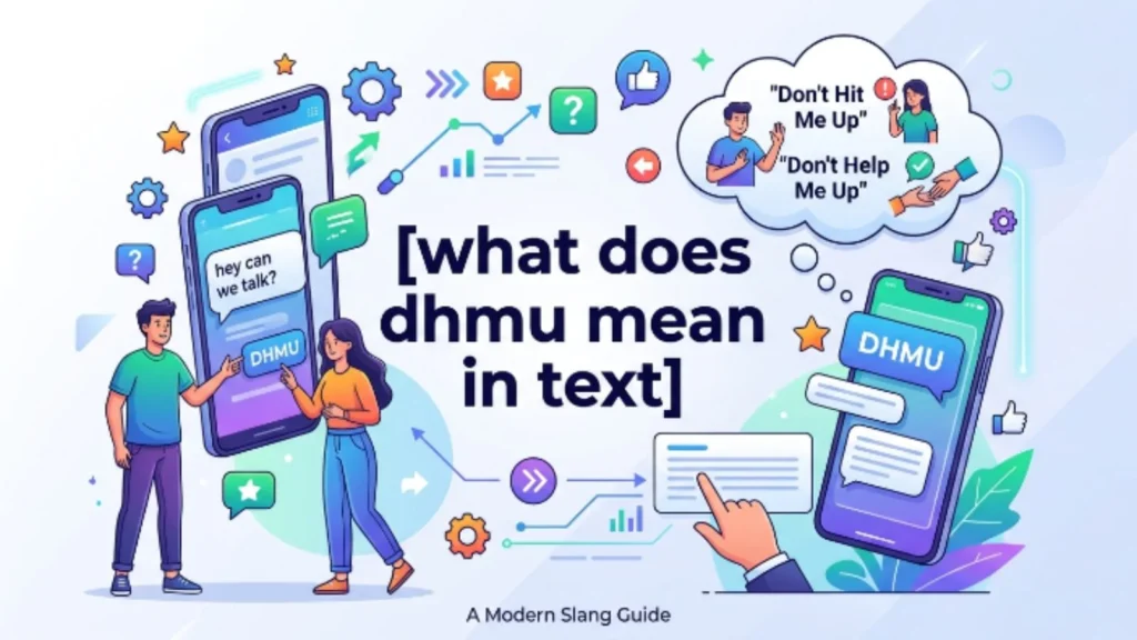 what does dhmu mean in text