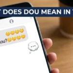 what does dou mean in text