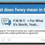 what does fwwy mean in text