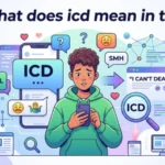 what does icd mean in text