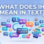 what does ihl mean in text