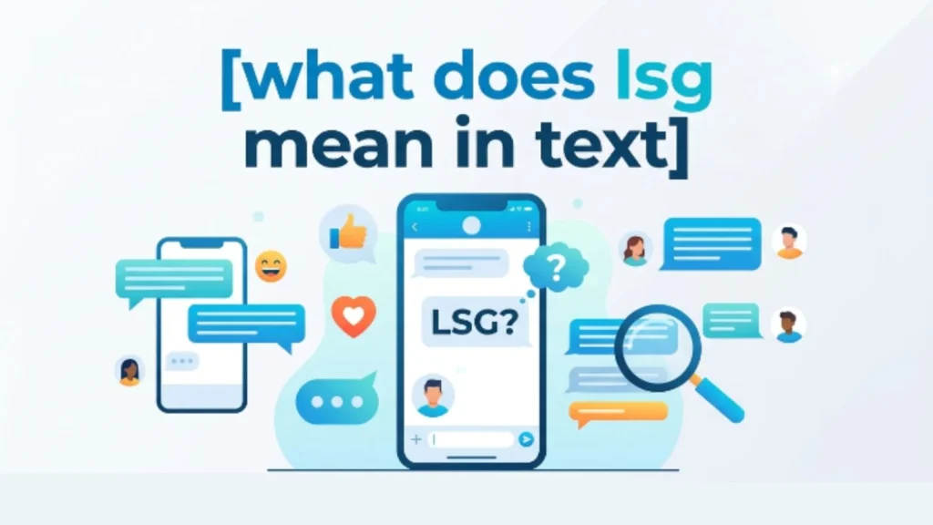 what does lsg mean in text