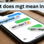 what does mgt mean in text