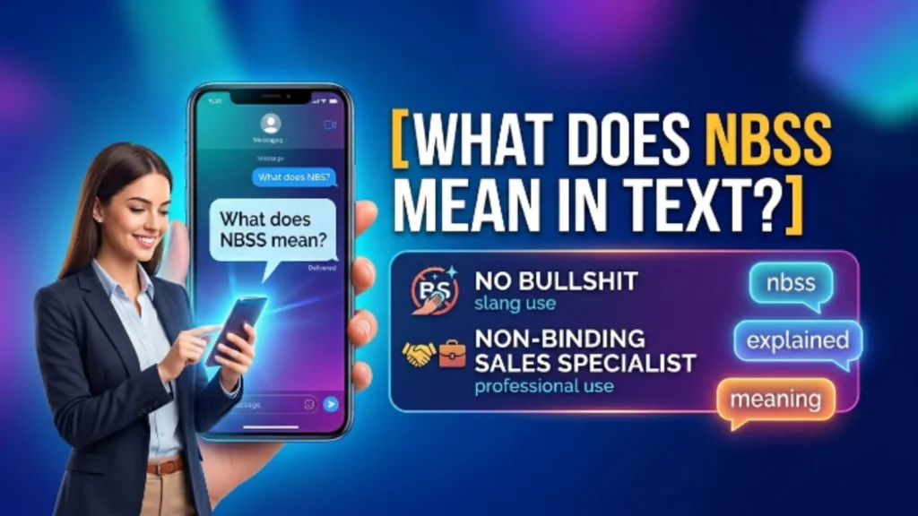 what does nbss mean in text
