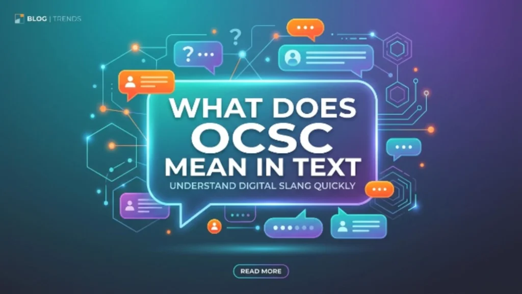 what does ocsc mean in text