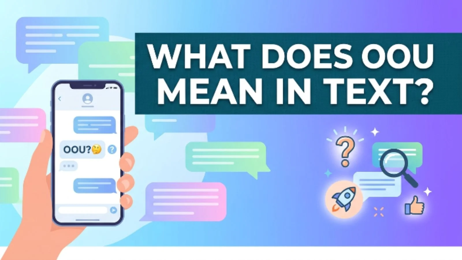what does oou mean in text
