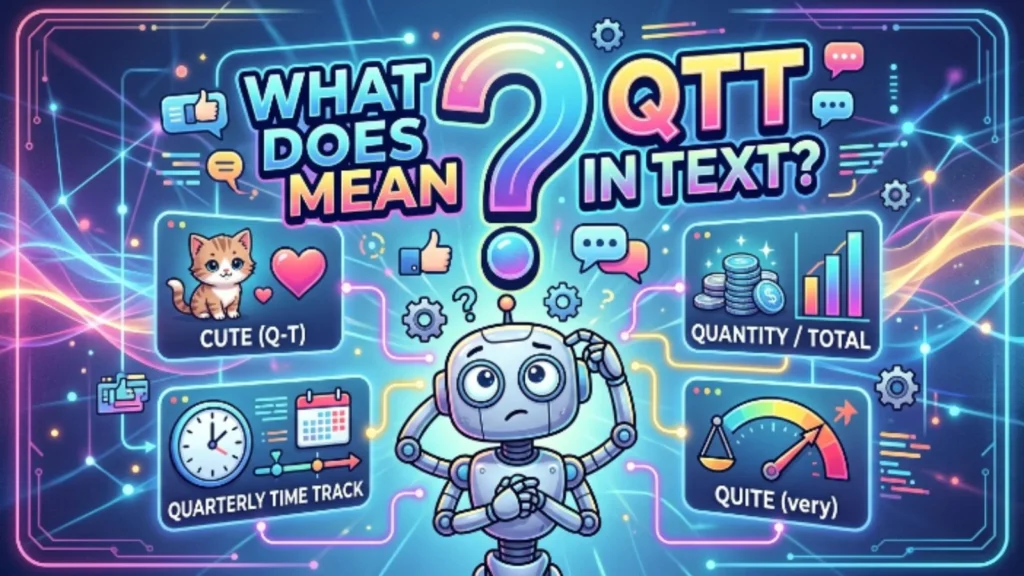 what does qtt mean in text