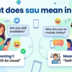 what does sau mean in text