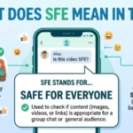 what does sfe mean in text