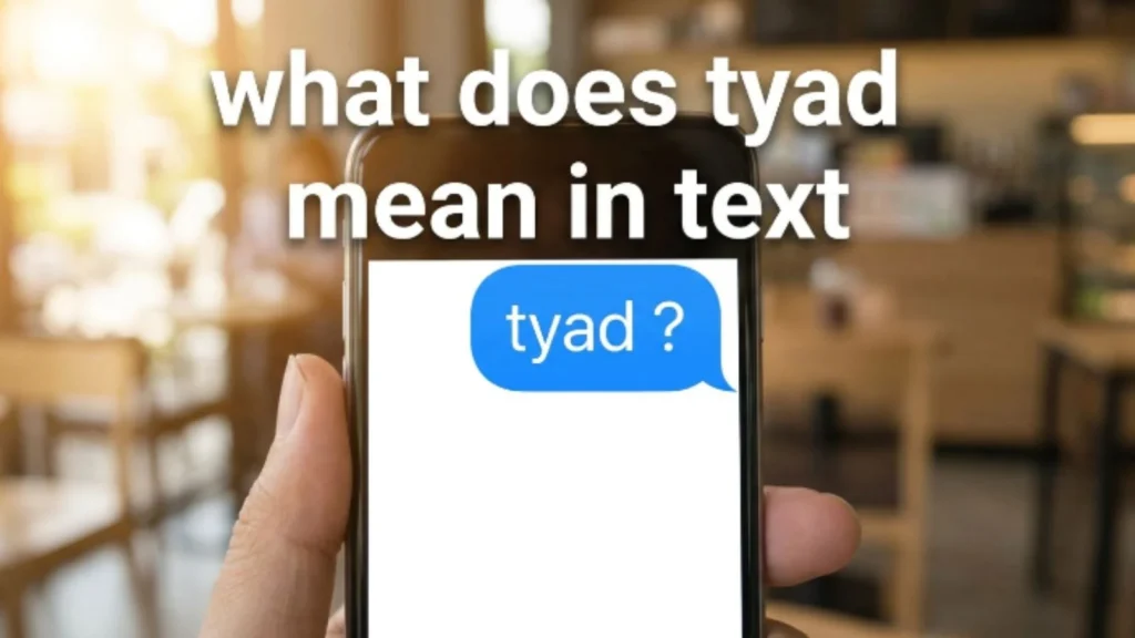 what does tyad mean in text