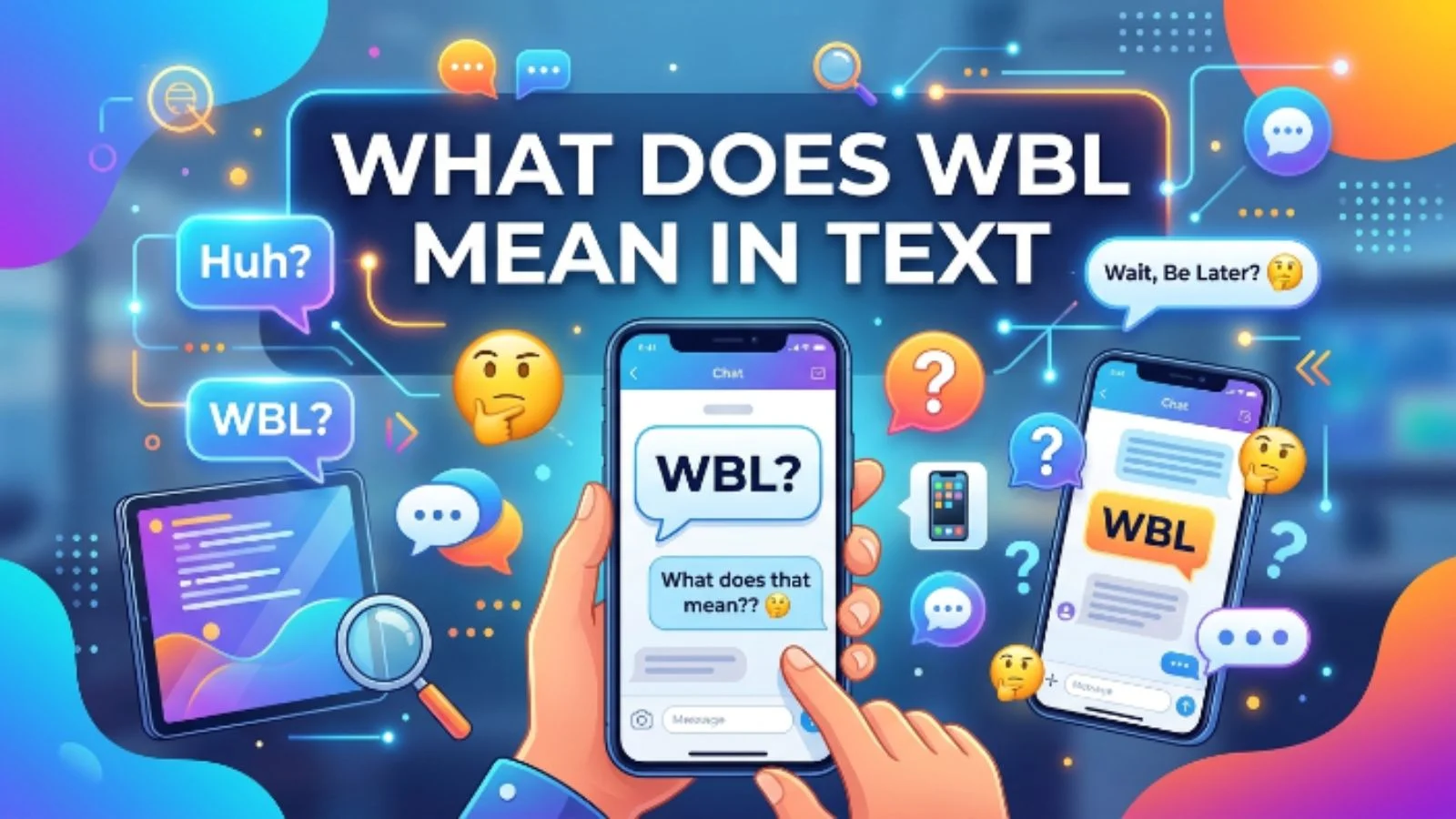 what does wbl mean in text