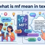 what is mf mean in text
