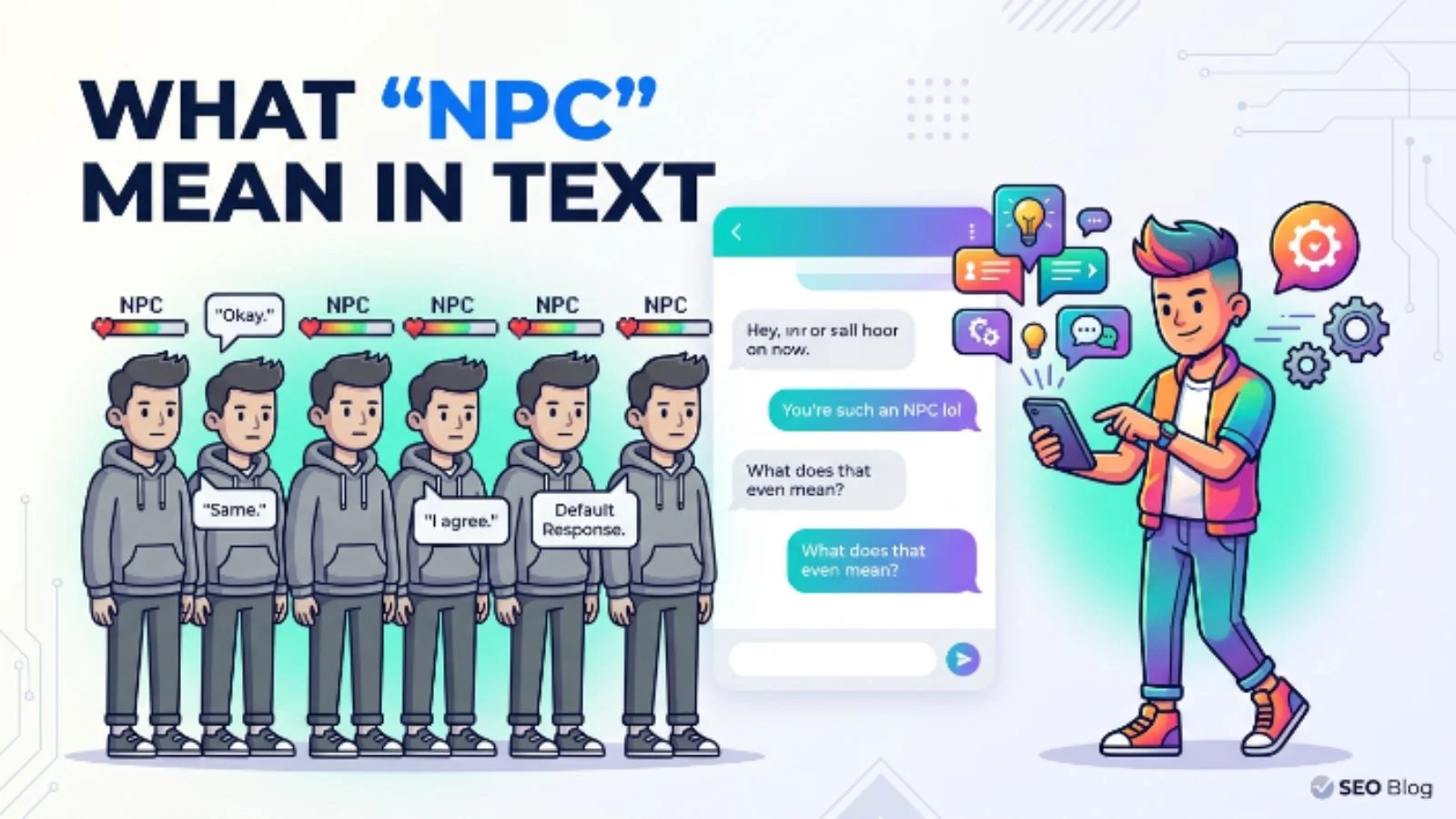 what npc mean in text