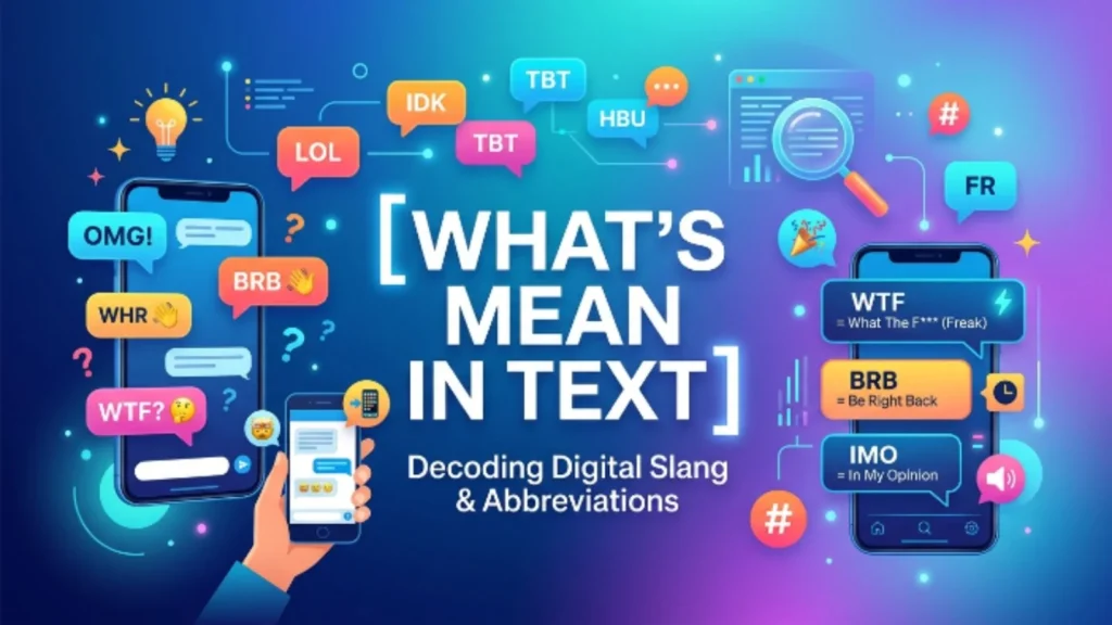 what's mean in text