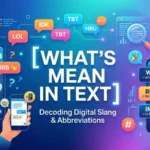 what's mean in text