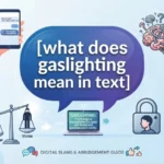 what does gaslighting mean in text