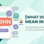 what does ohn mean in text