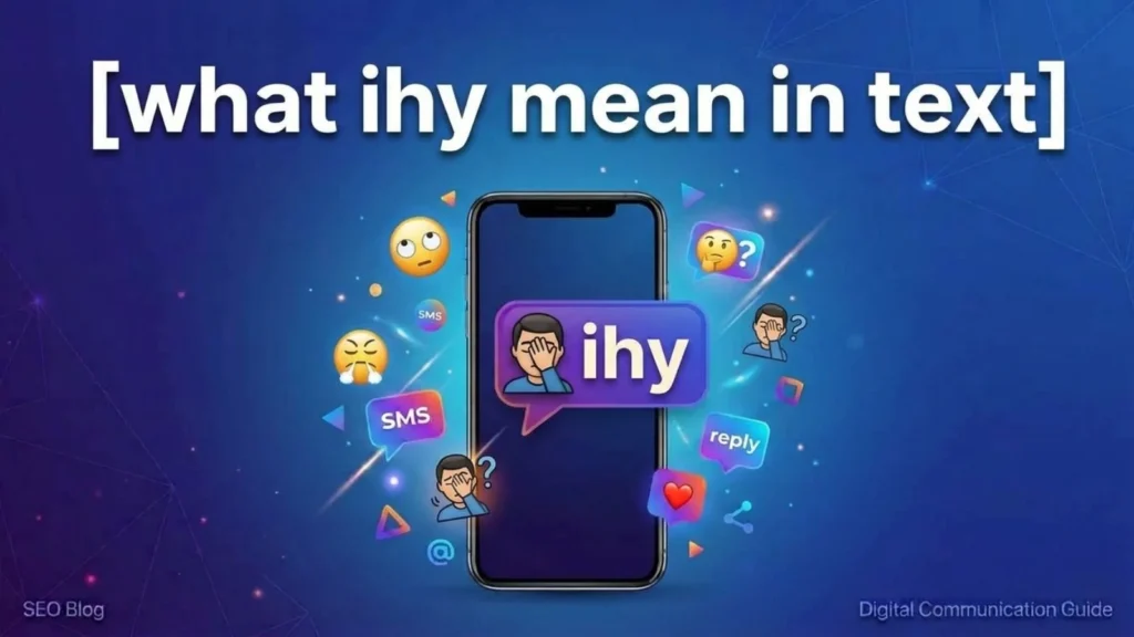 what ihy mean in text